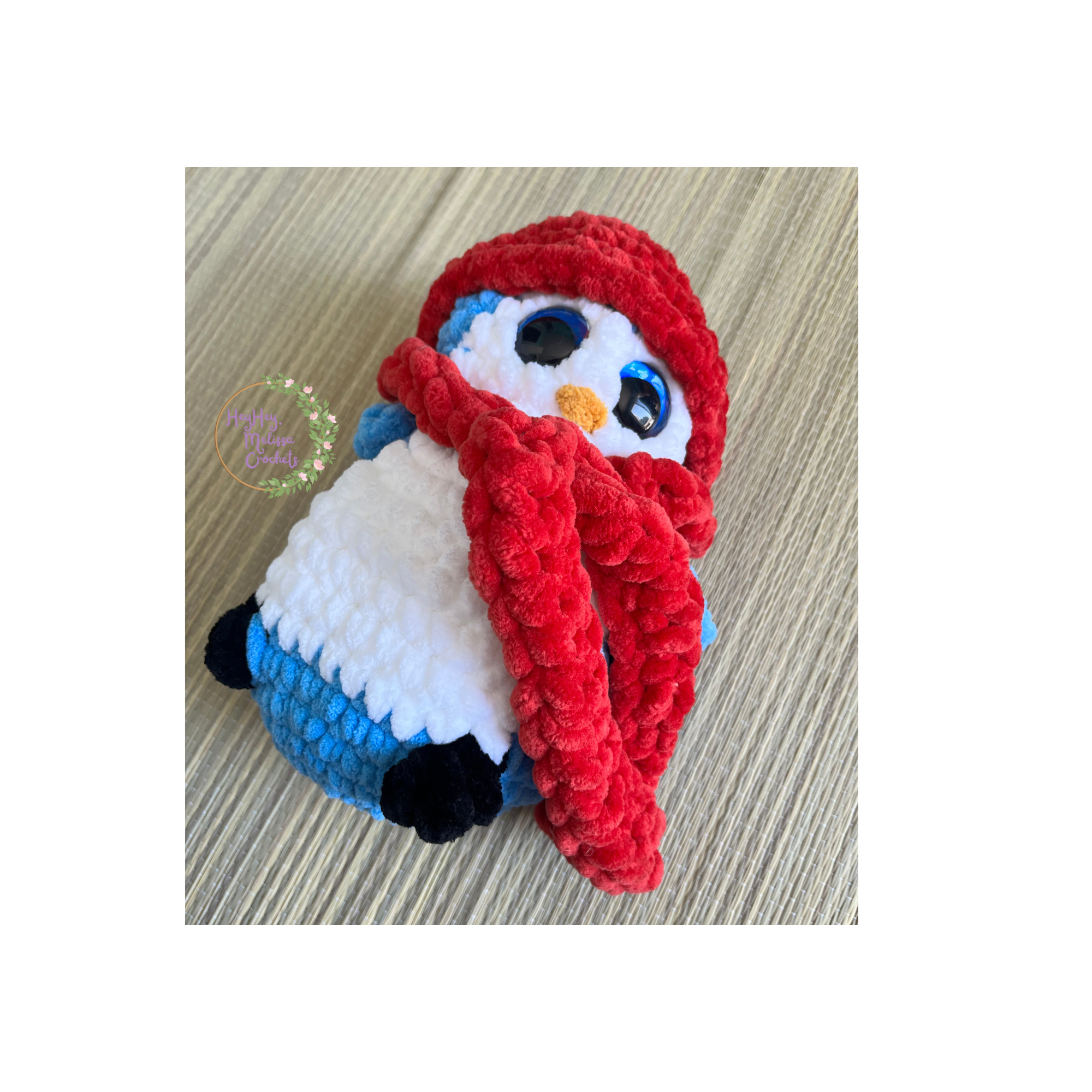 Cranby the Winter Penguin 🐧❤️🧣