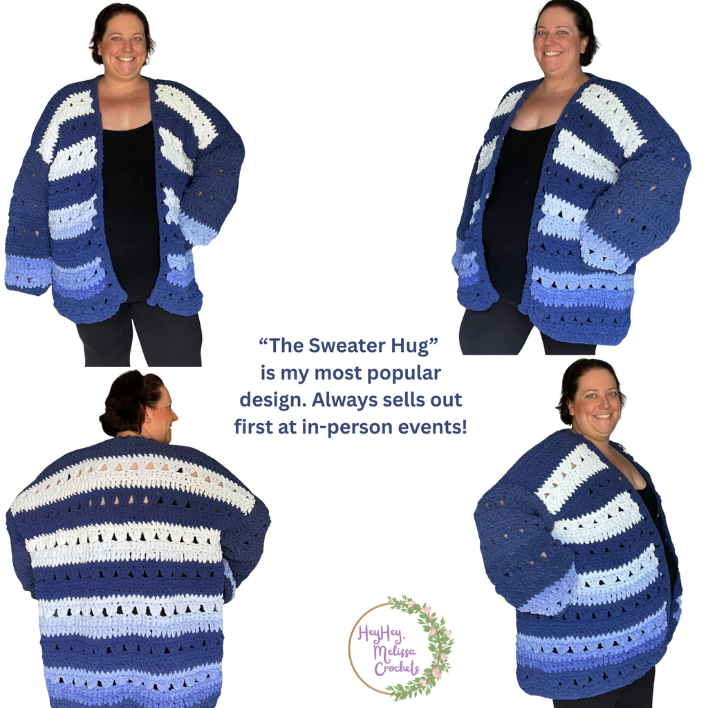 The Sweater Hug - Celestial Whisper (plus size)