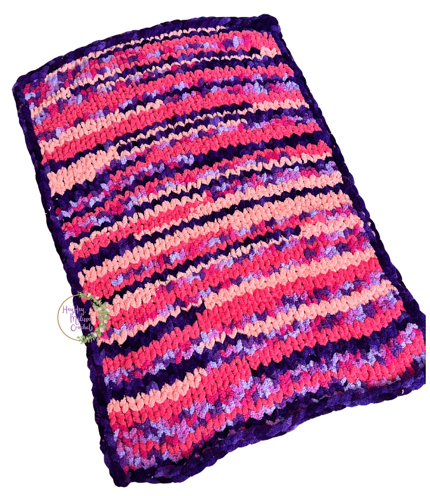 Violet Peony Blanket