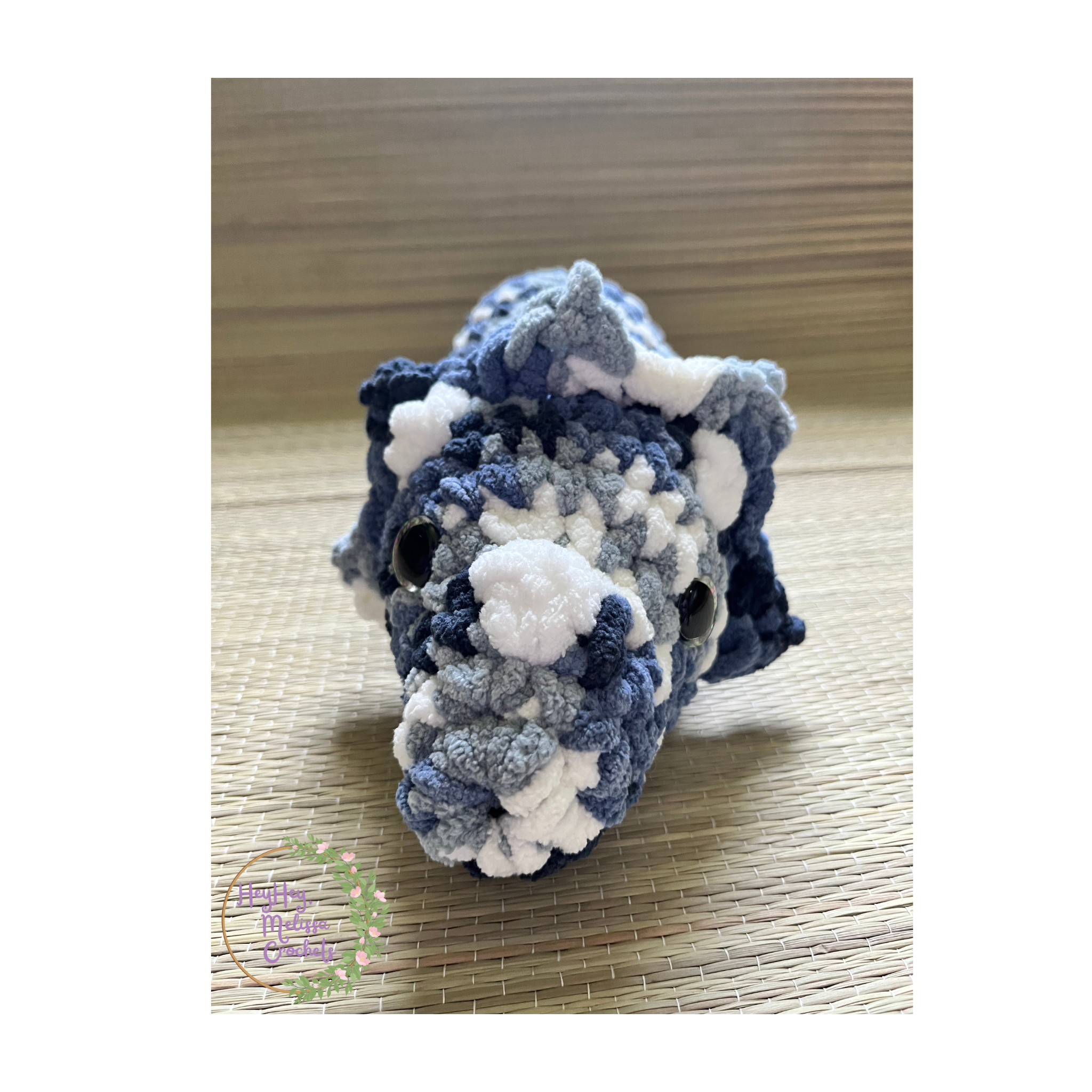 Triceratops - blue 🦕