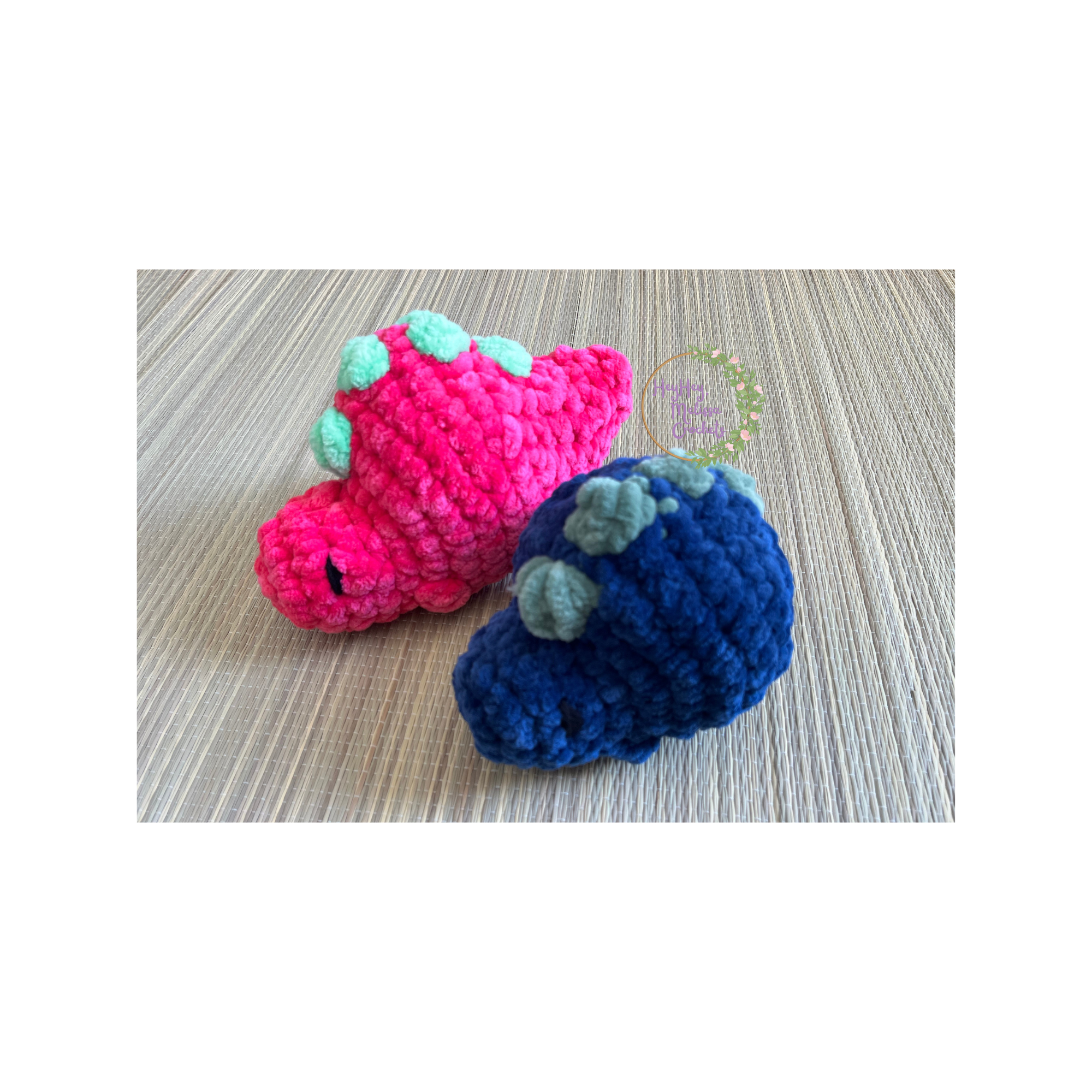 Sprig the Stegosaurus (baby safe) 🦕🌿