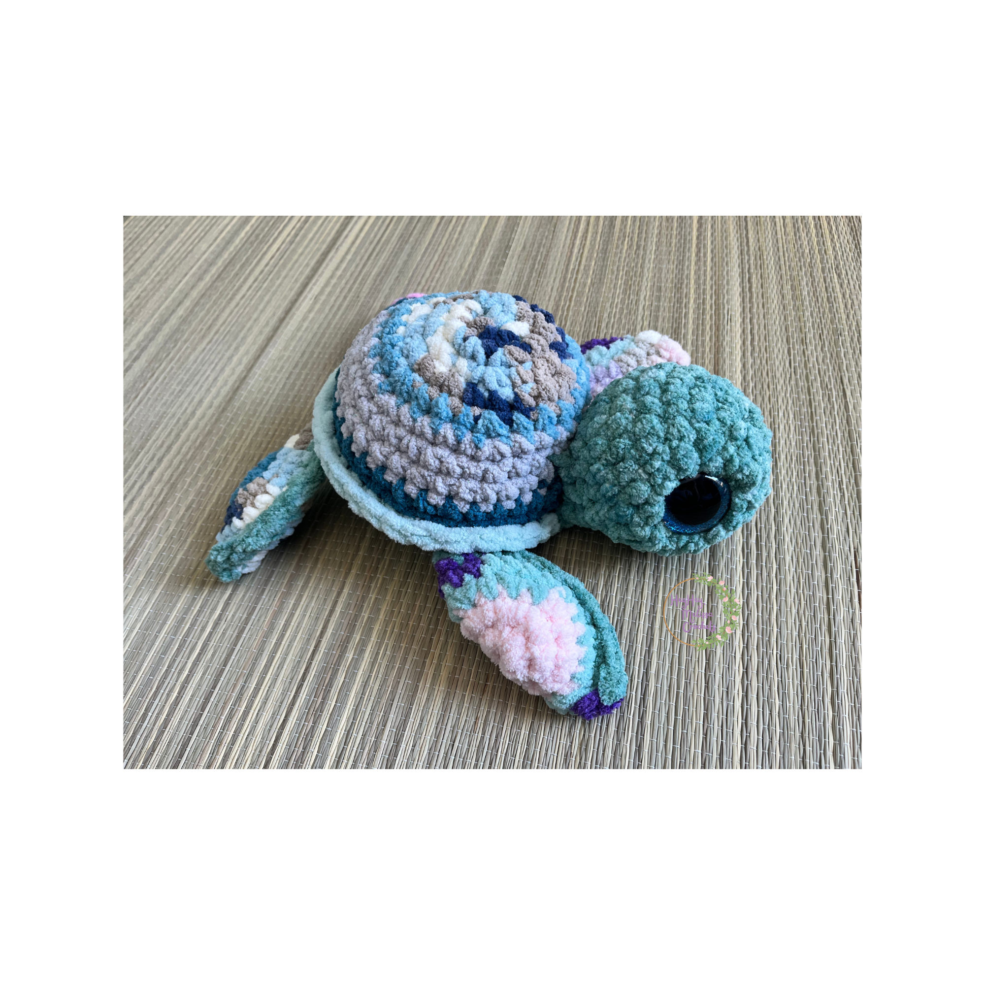 Azure the Scrappy Sea Turtle 🐢💙